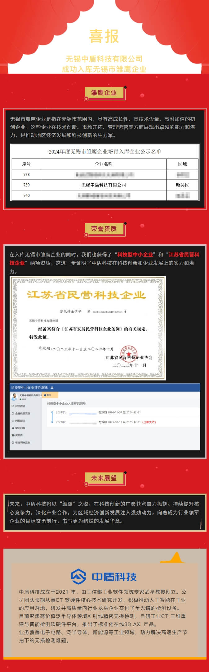 喜报 | 雏鹰入库！