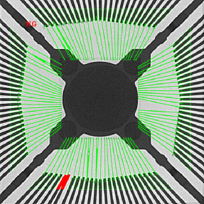 Lead frame deformation